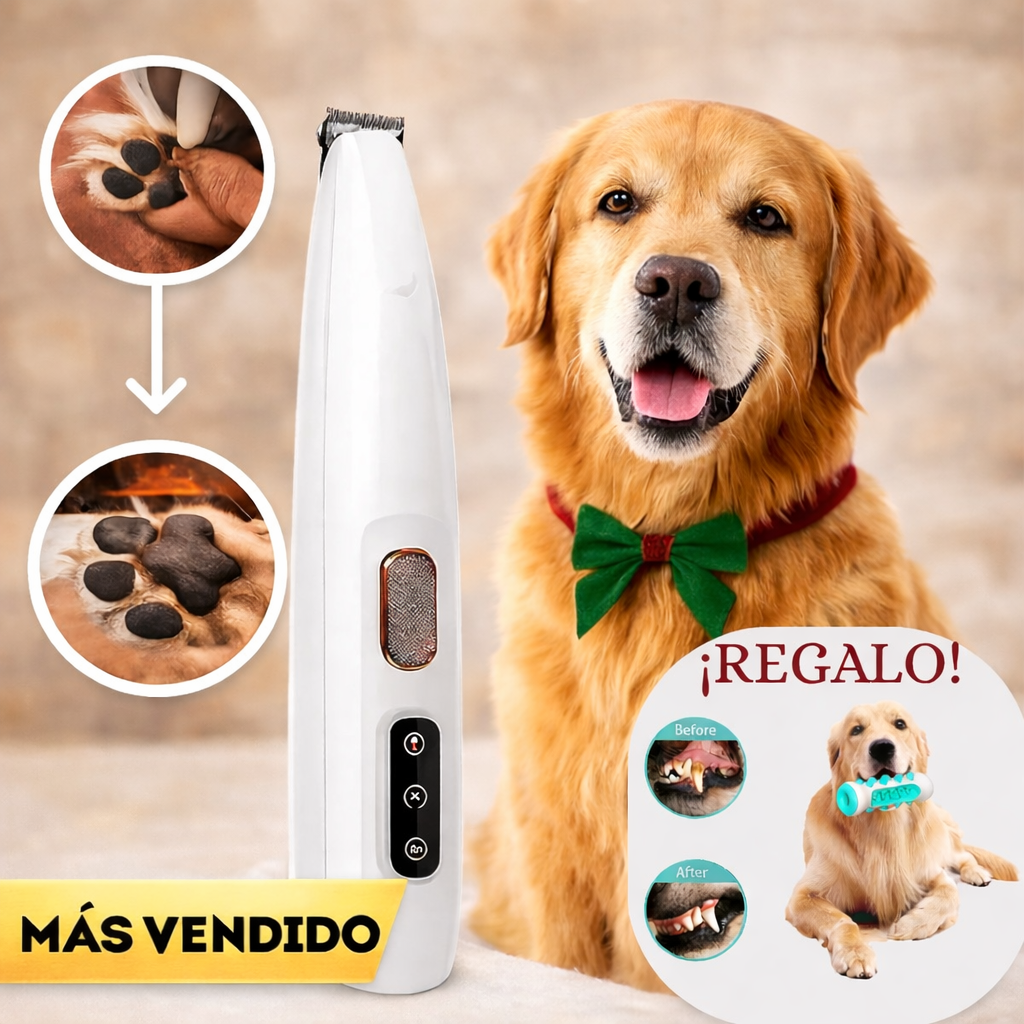 CORTADORA DE PELO MASCOTAS 'SWEETPET PRO®'  + ¡REGALO! JUGUETE LIMPIA DIENTES 🎁