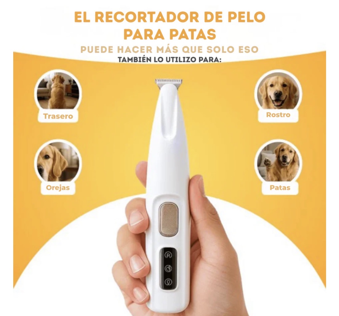 CORTADORA DE PELO MASCOTAS 'SWEETPET PRO®'  + ¡REGALO! JUGUETE LIMPIA DIENTES 🎁