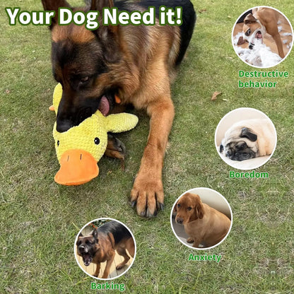 Juguete Pato para Perro con Sonido Masticable