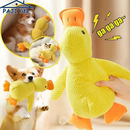Juguete Pato para Perro con Sonido Masticable