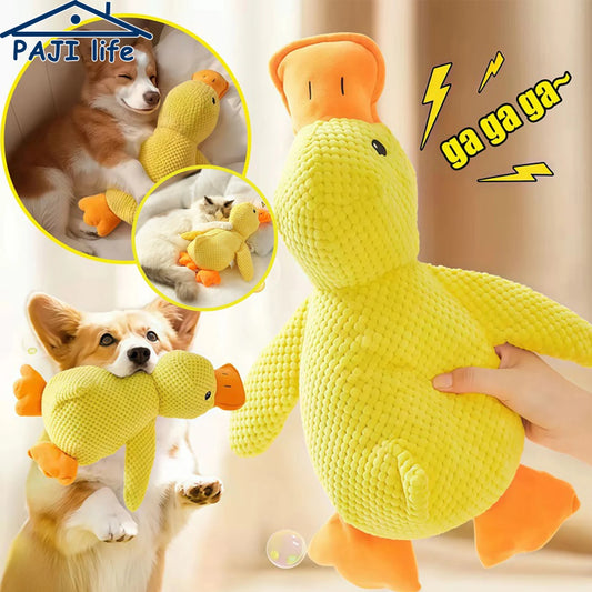 Juguete Pato para Perro con Sonido Masticable