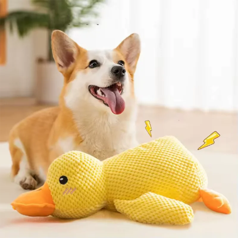 Juguete Pato para Perro con Sonido Masticable