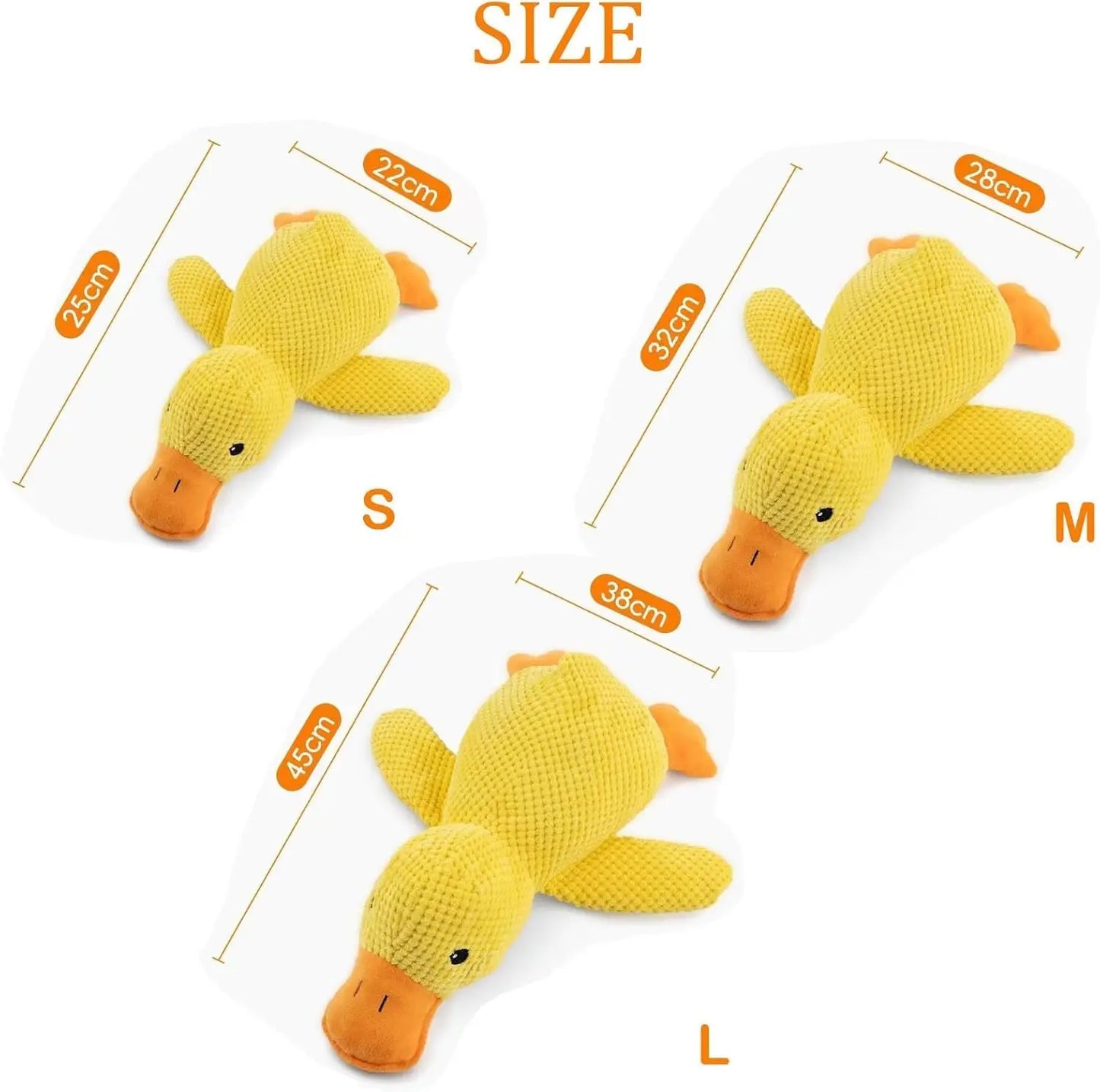 Juguete Pato para Perro con Sonido Masticable